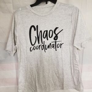 Chaos Coordinator XXL Light Heather Gray Tee